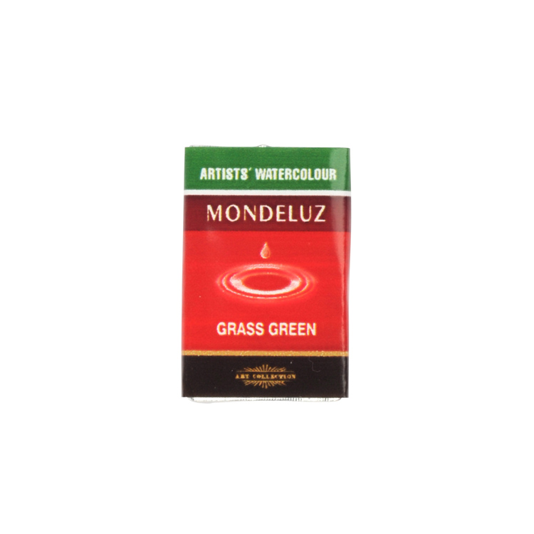 Aquarellfarbe- &quot; Mondeluz &quot; - Grass Green / 717  -   8g / Blister
