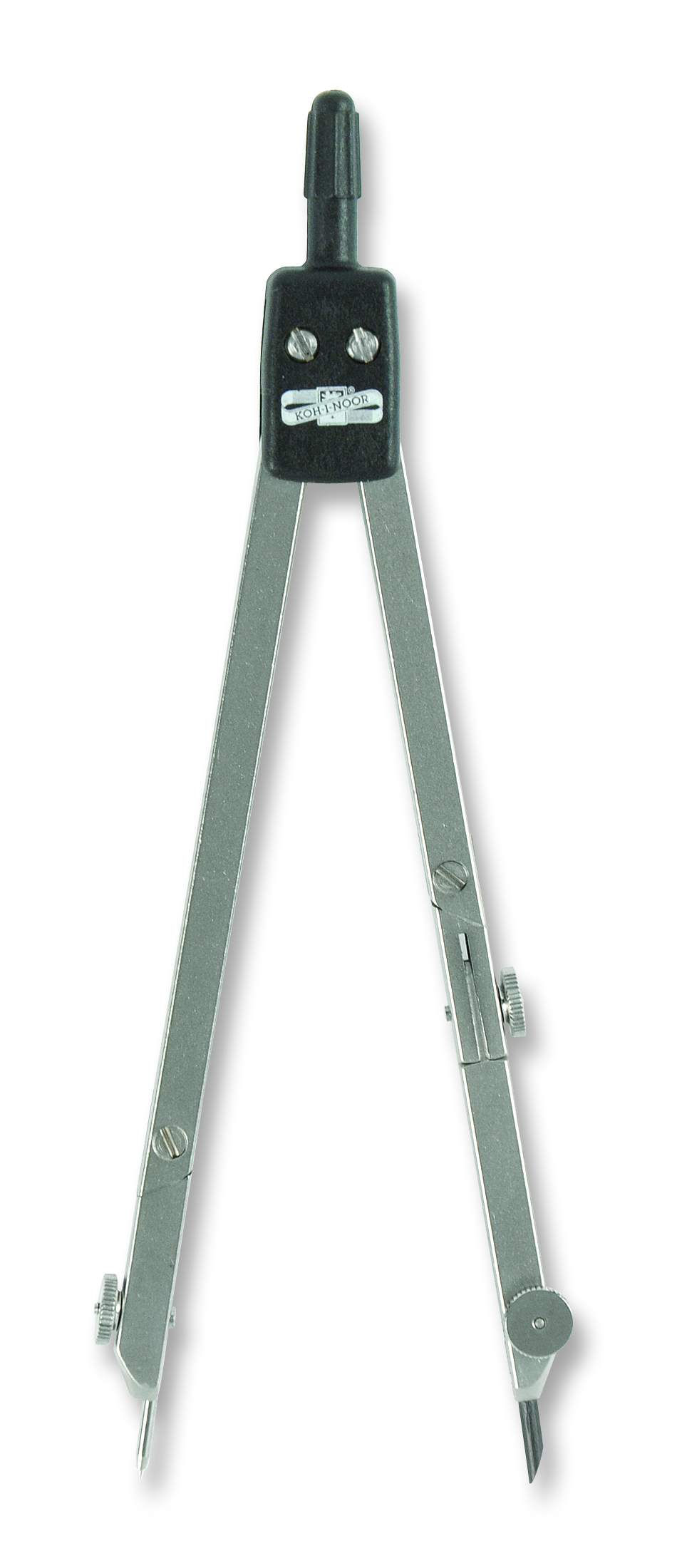 Zirkel Metall- Schulzirkel mit Kniegelenk , PVC-Verpackung