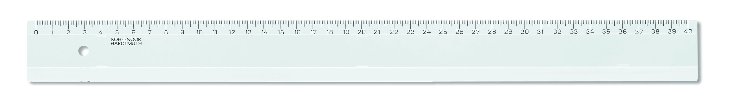 Lineal - Plastik 40 cm Skala - Transparent
