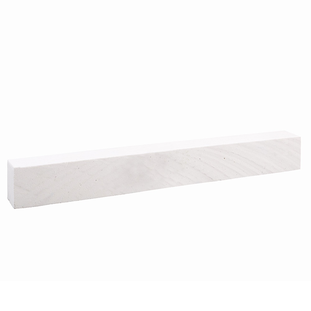 Kreide Schulkreide wei&#223; -  eckig 12 mm x 12 mm x 100 mm - 6er Pack
