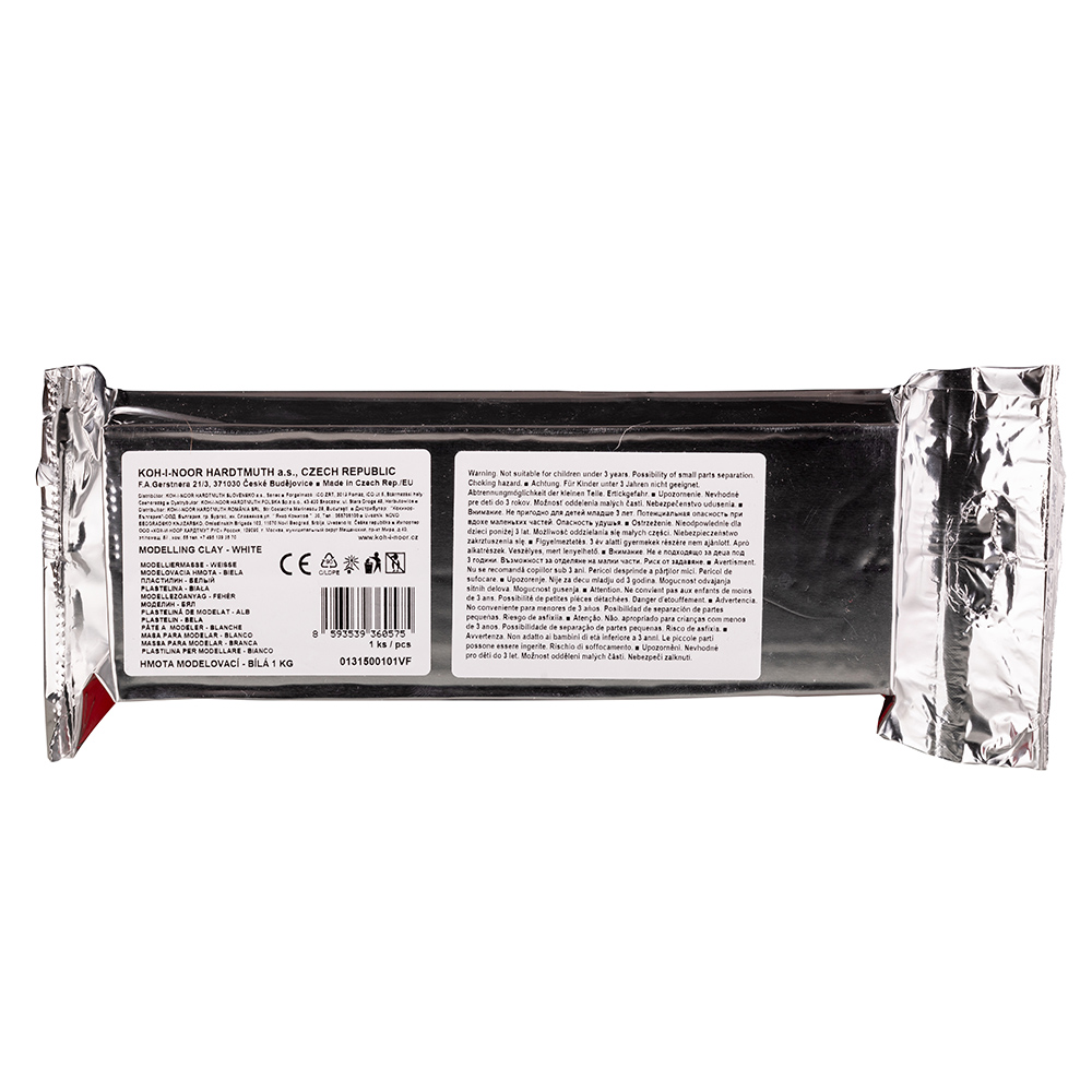Modelliermasse-  Schul- Modelliermasse  -1000 g ,wei&#223;  (...1500101VF)