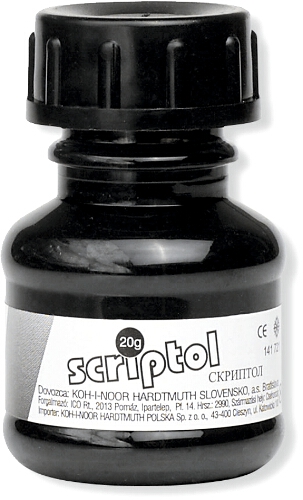 Scriptol Zeichentusche / Kunstschrifttusche - Schwarz - 20g
