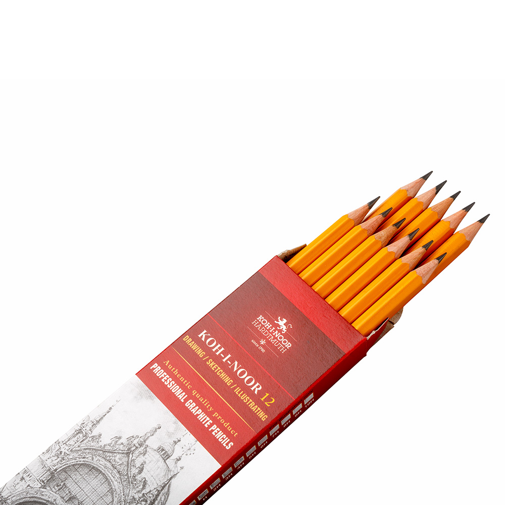 Graphitstifte  -  Gradation 7B -   im 12er Pack