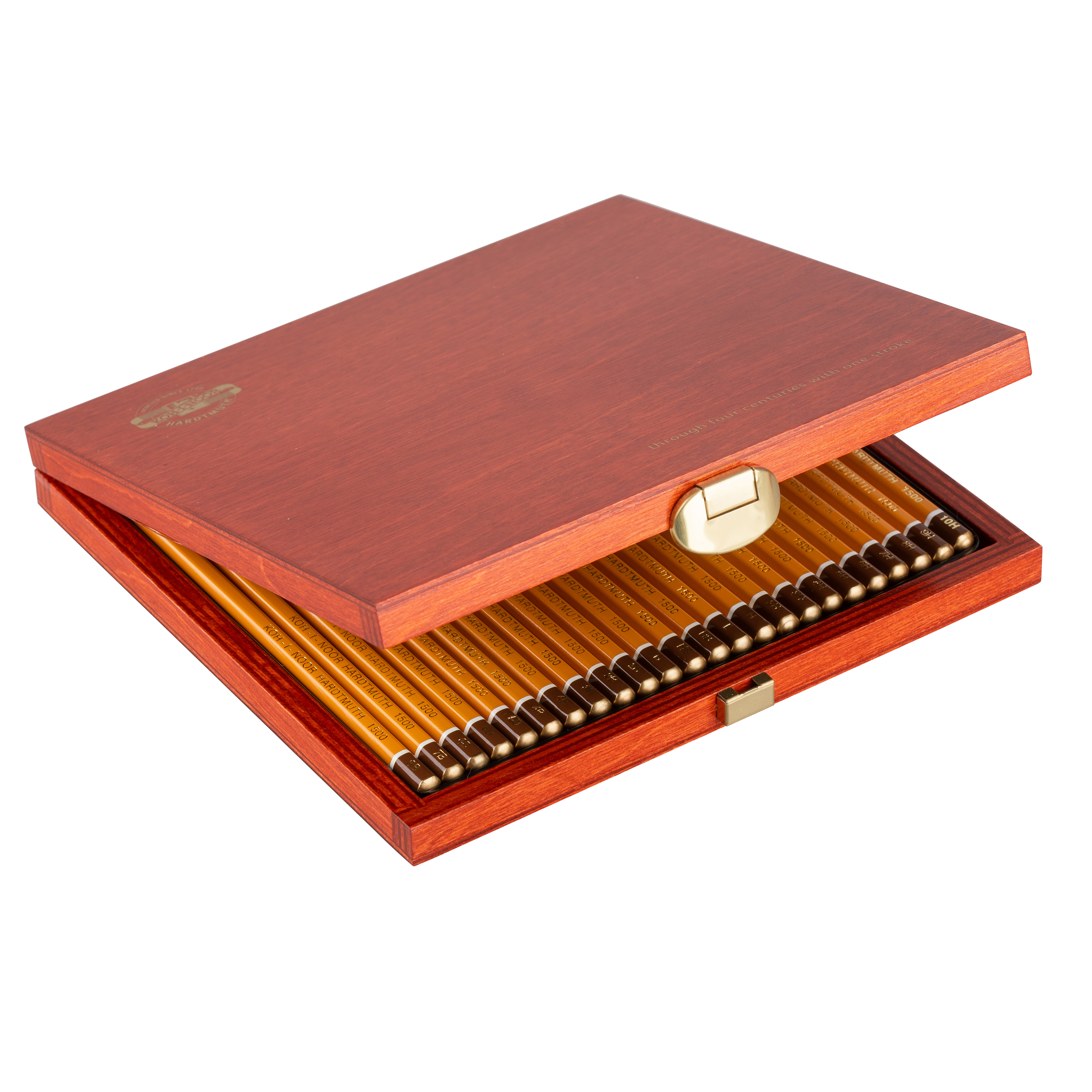 Graphitstifte 24er Set  Gradation 8B - 10H   im Holzkoffer