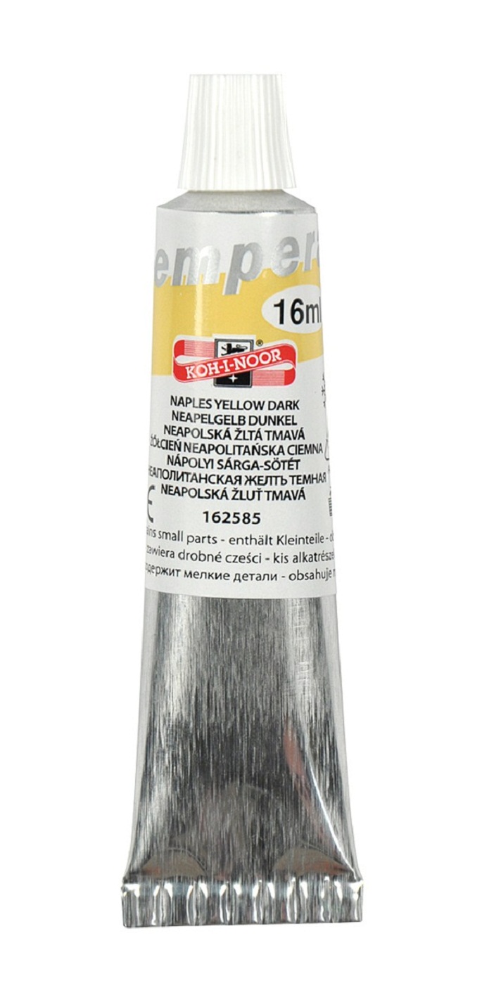 Temperafarbe 16 ml  / Tube  - Dark Naples Yellow