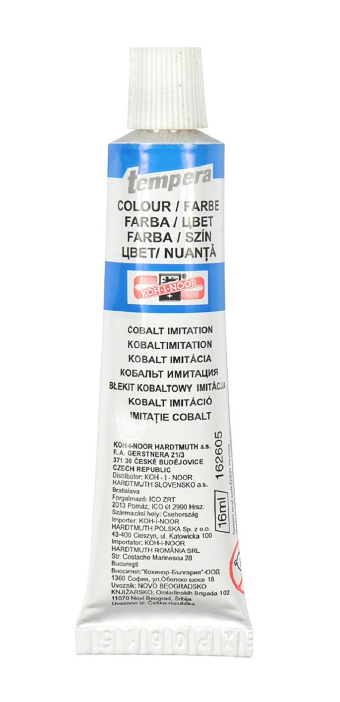 Temperafarbe 16 ml / Tube  - Cobalt Imitation