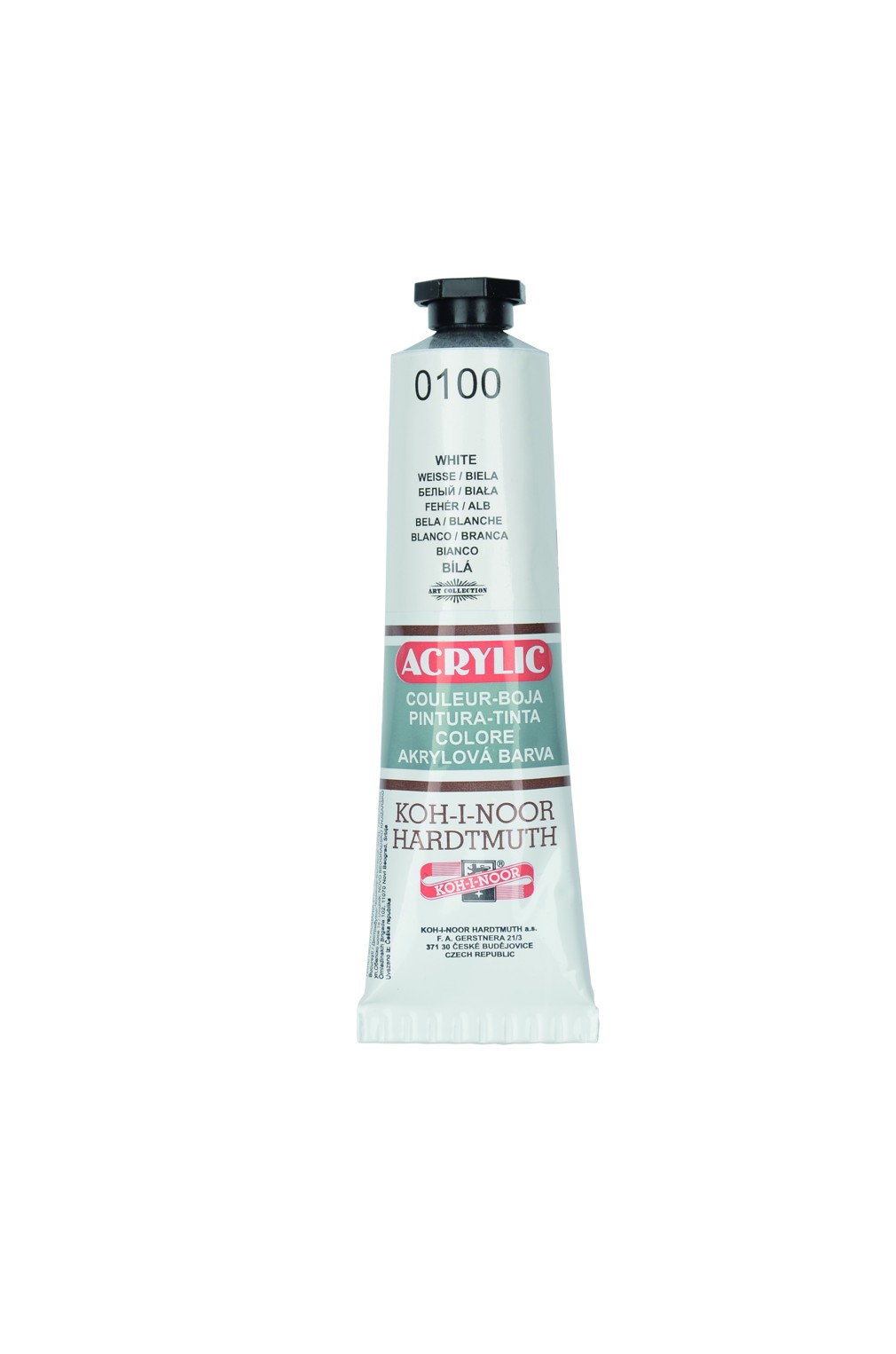 Acrylfarbe 40 ml Tube -  White / 0100