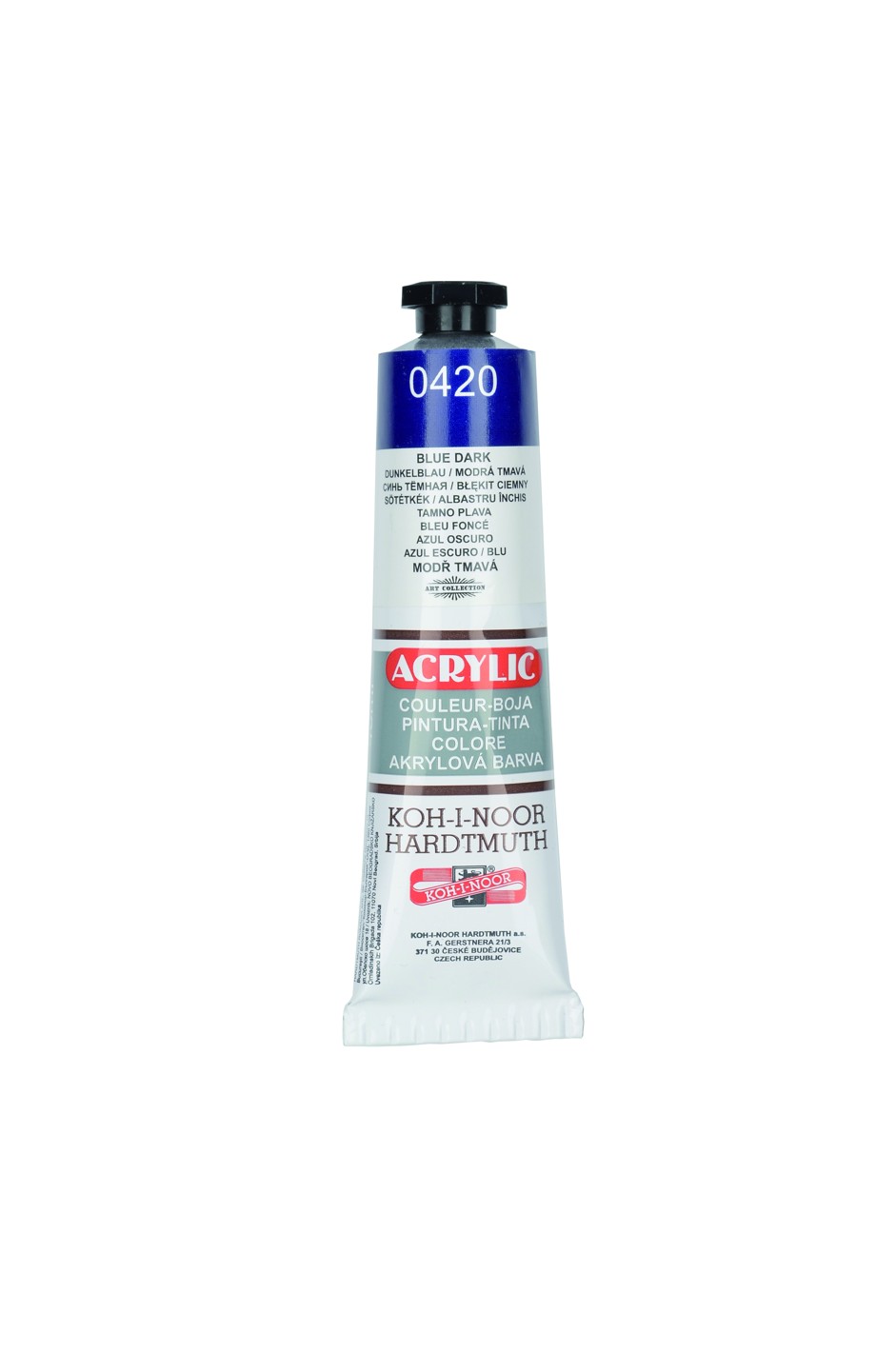 Acrylfarbe 40 ml Tube  - Dark Blue /0420