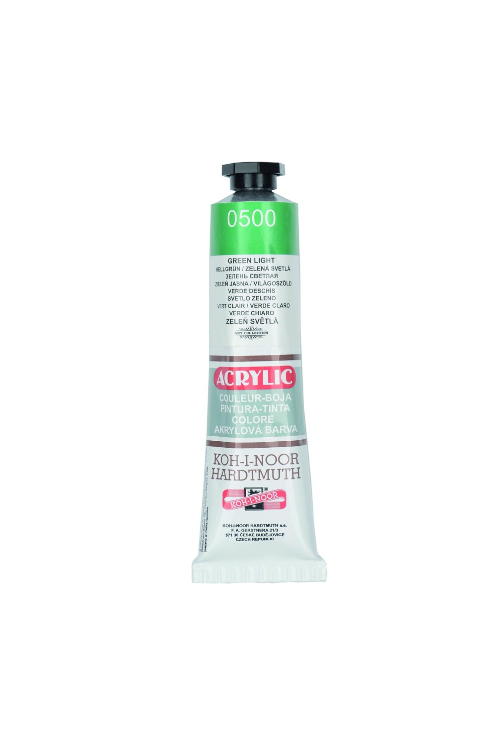 Acrylfarbe 40 ml Tube  - Light Green / 0500