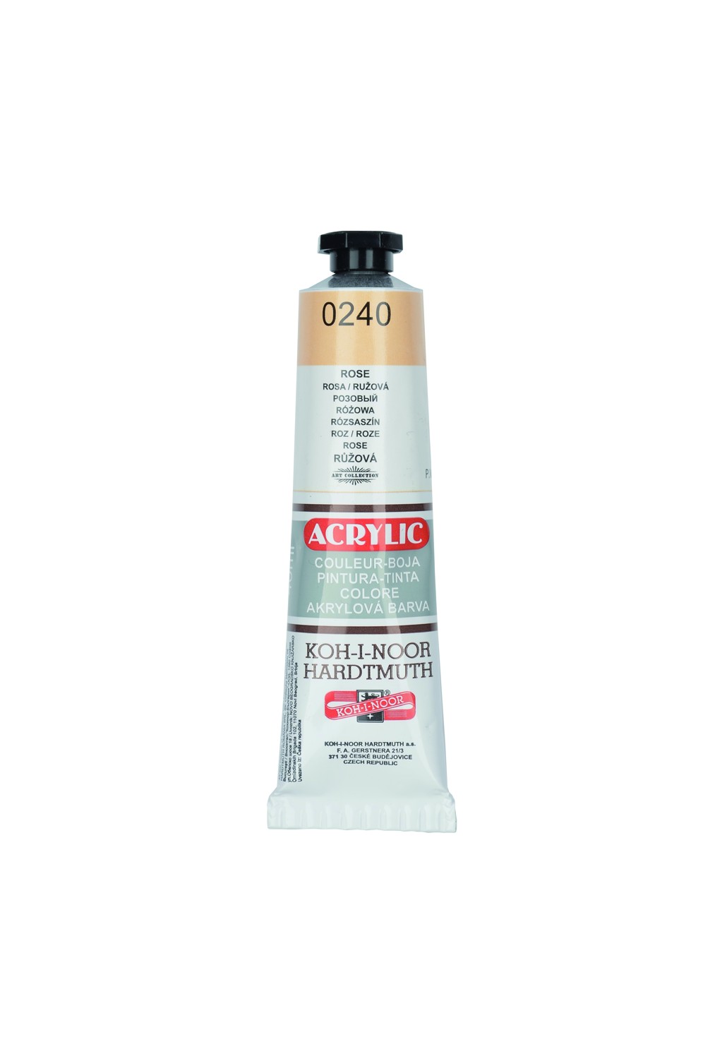 Acrylfarbe 40 ml Tube  -  Rose / 0240
