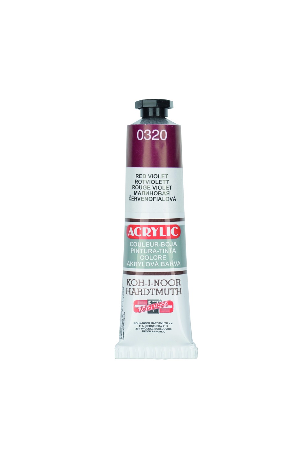 Acrylfarbe 40 ml Tube  -  Red Violet / 0320