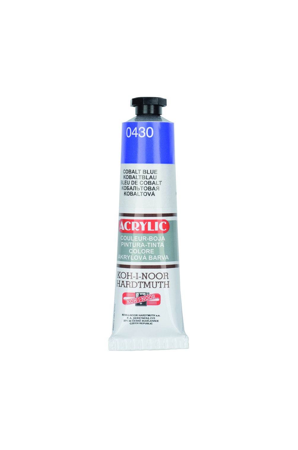 Acrylfarbe 40 ml Tube  -  Cobalt Blue / 0430
