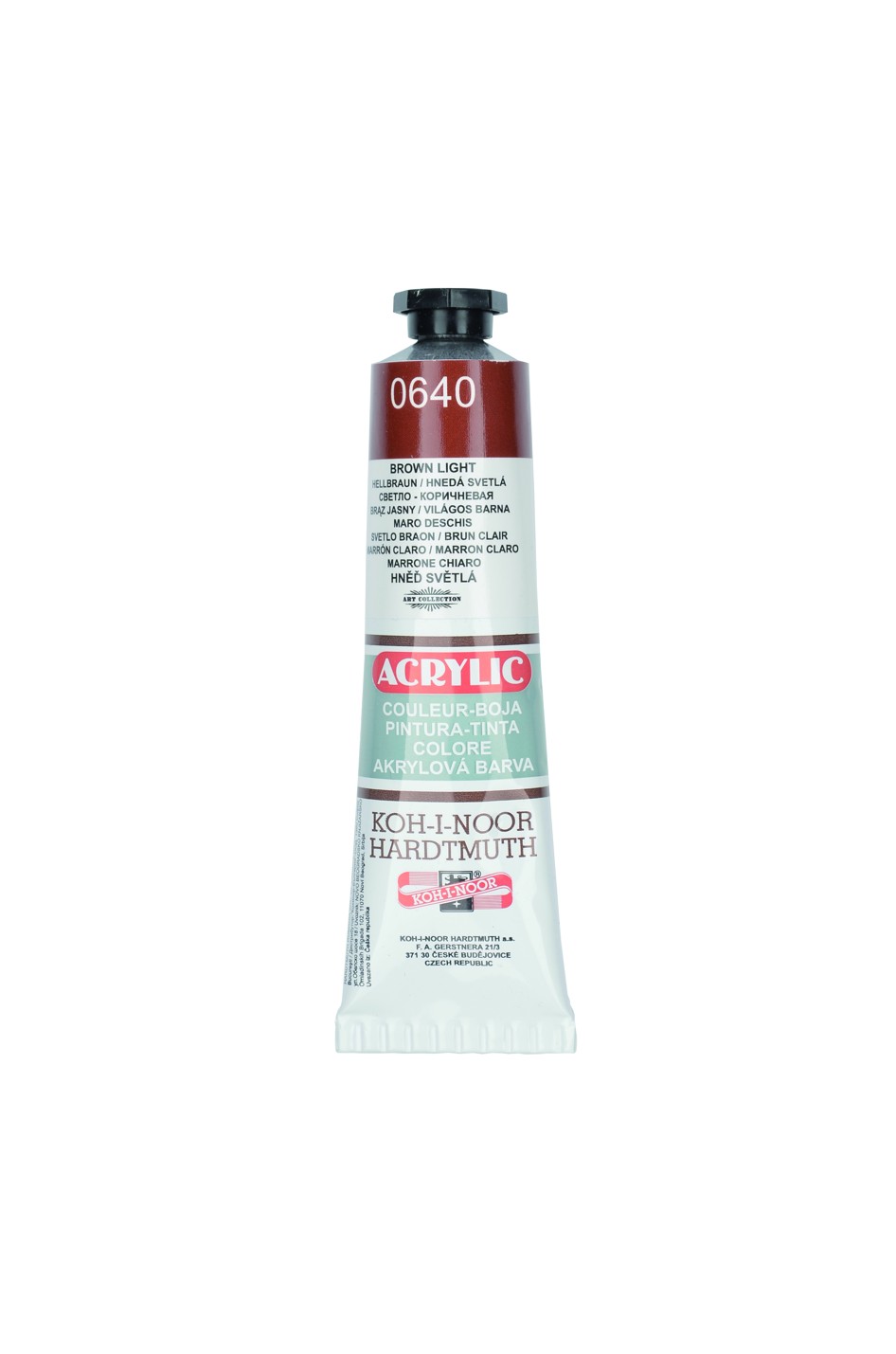 Acrylfarbe 40 ml Tube  -  Light Brown / 0640