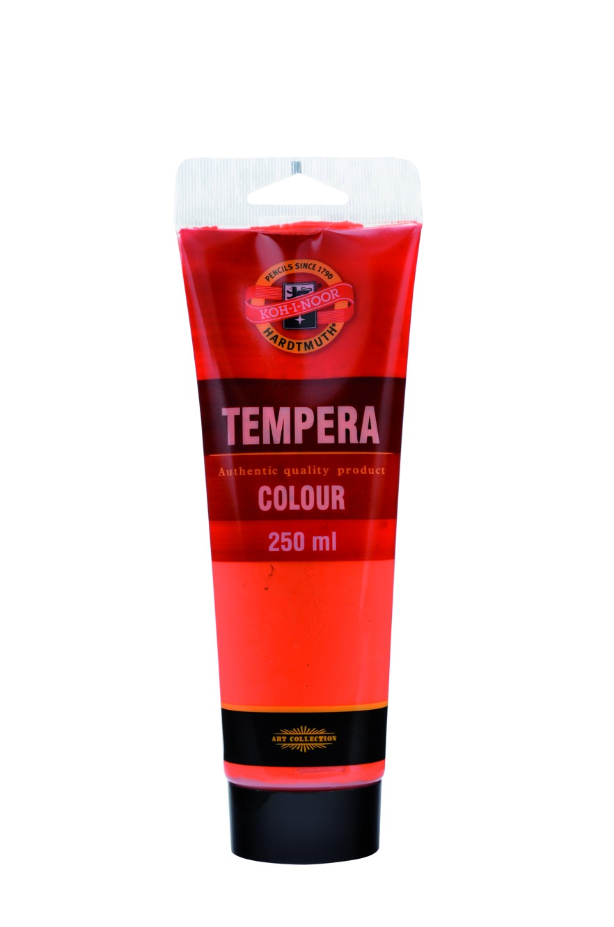Temperafarbe 250 ml / Tube  - Vermilion Red - 1300