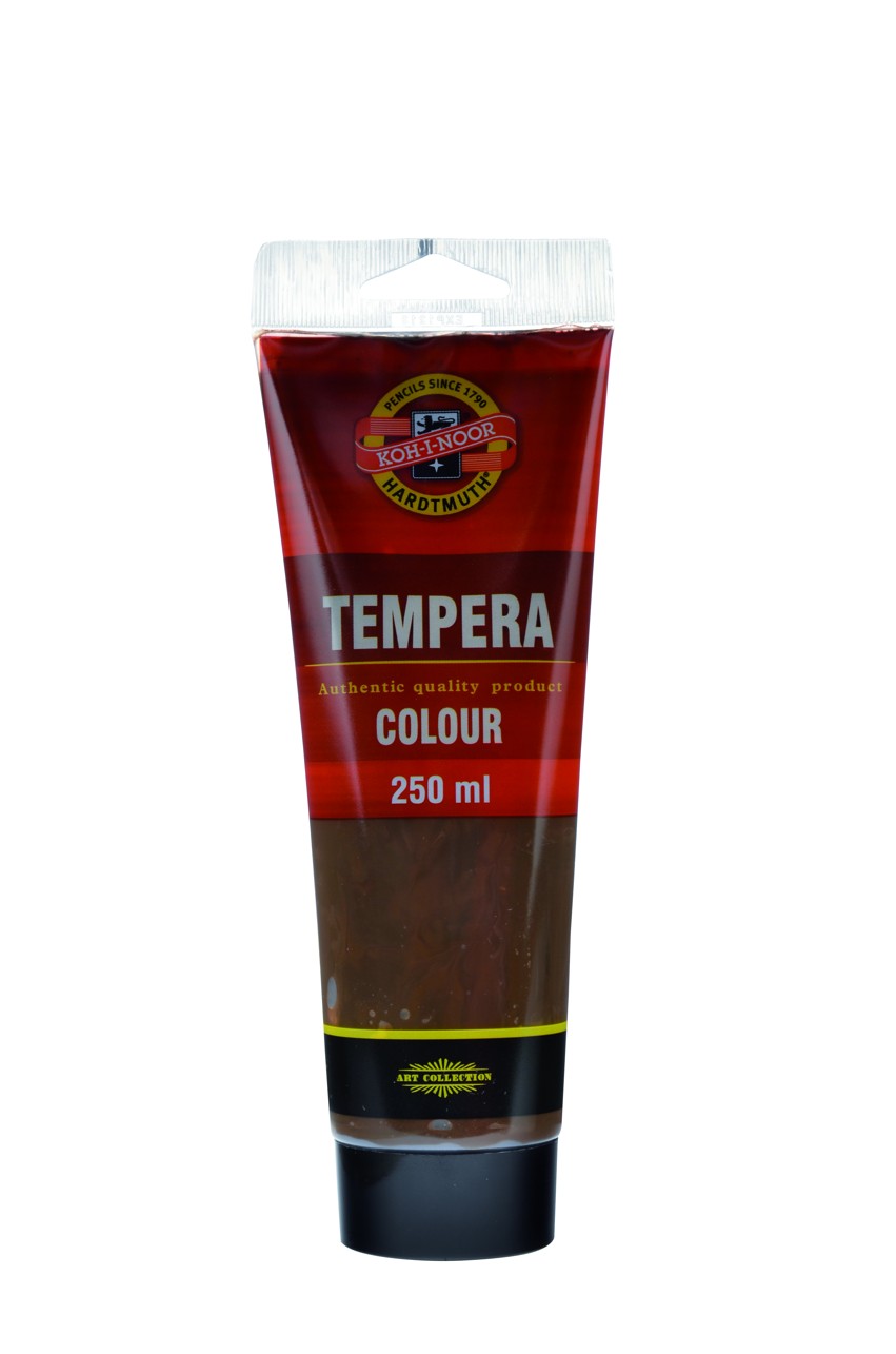 Temperafarbe 250 ml / Tube  -  Burnt Umber - 1670