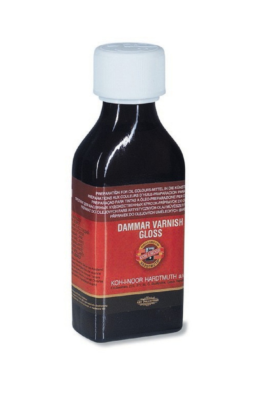 Firnis-  Damarfirnis  100 ml / Glasflasche