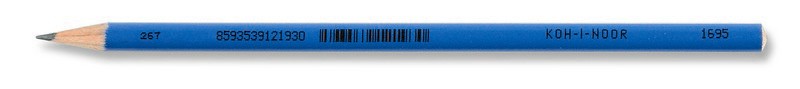 Bleistifte - Schulbleistifte  mit rundem Profil &quot;  Blau &quot;  Gradation HB -  im 144 Pack