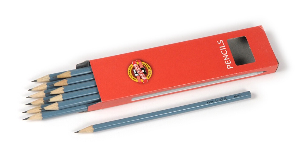 Bleistifte - Schulbleistifte - H&#228;rtegrad 2 / mittel - im 12er Pack