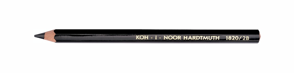 Graphitstifte Jumbo 5,6 mm Mine  - Gradation 2B -  im 12er Pack
