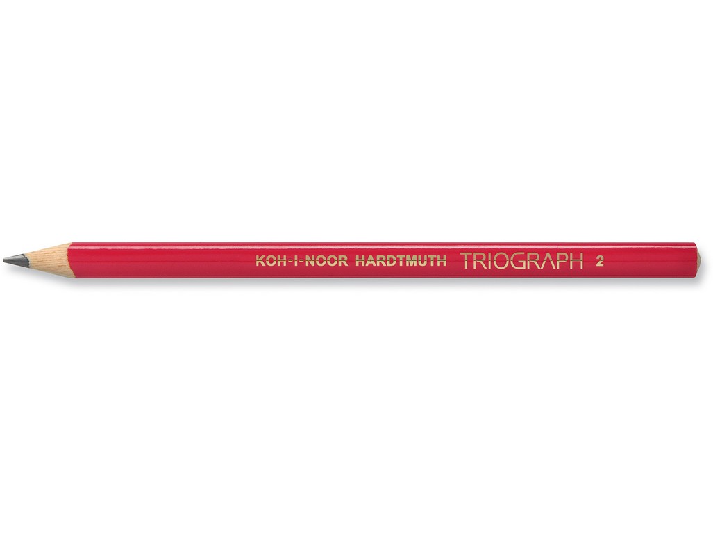 Graphitstifte Triograph  3,8 mm Mine  - H&#228;rtegrad 2 / mittel -