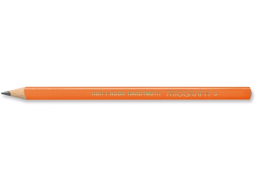 Graphitstifte Triograph  3,8 mm Mine  - H&#228;rtegrad 3 / hart -