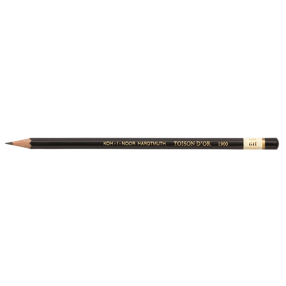 Graphitstifte - Toison D&#239;or -  Gradation  6H -  im 12er Pack