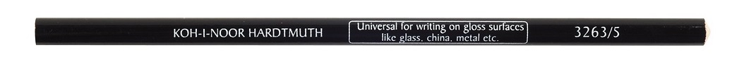 Farbstifte &quot; Universal - Stifte &quot;  - Schwarz -  im  6er Pack