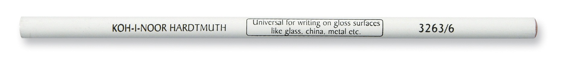 Farbstifte &quot; Universal - Stifte &quot;  - Weiss -  im  6er Pack