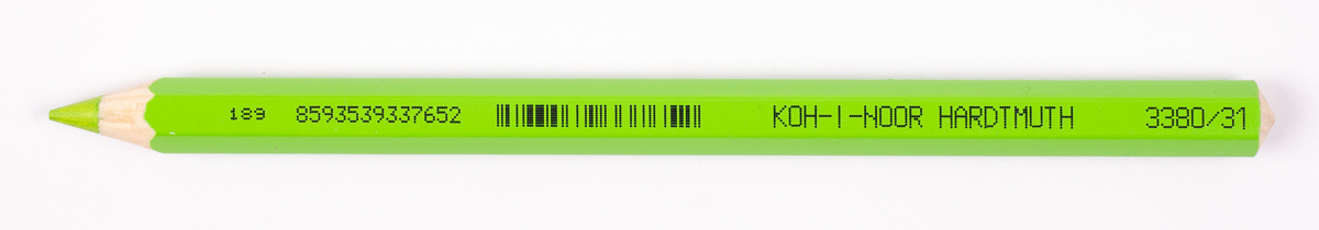 Buntstifte &quot; Jumbo  &quot;  Farbstift 5,6 mm Mine  - spring green -  im 12er Pack
