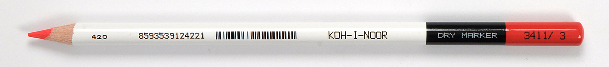 Textmarker Trockenstifte  - Rot -  im  12er Pack