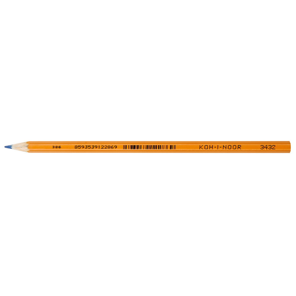 B&#252;rofarbstifte   - Blau -   im   12er Pack