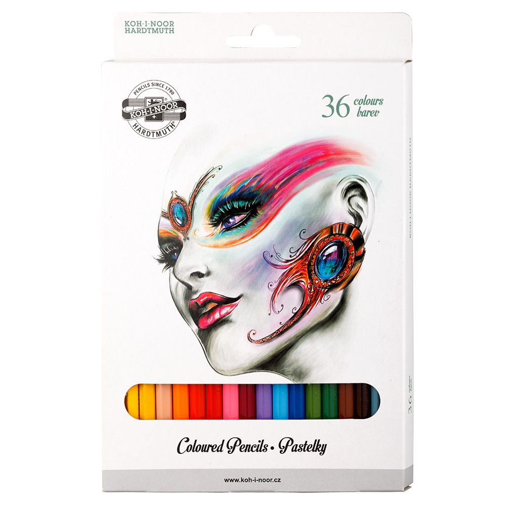 Buntstifte &quot;Fantasy&quot;  Schul- Farbstifte im 36er Pack