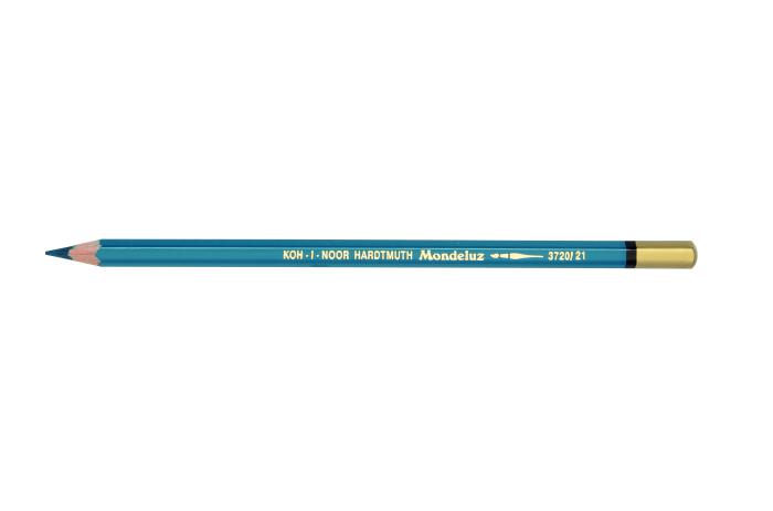 Aquarell- Buntstifte Mondeluz 12 St&#252;ck  - Nr. 21  Bluish Green