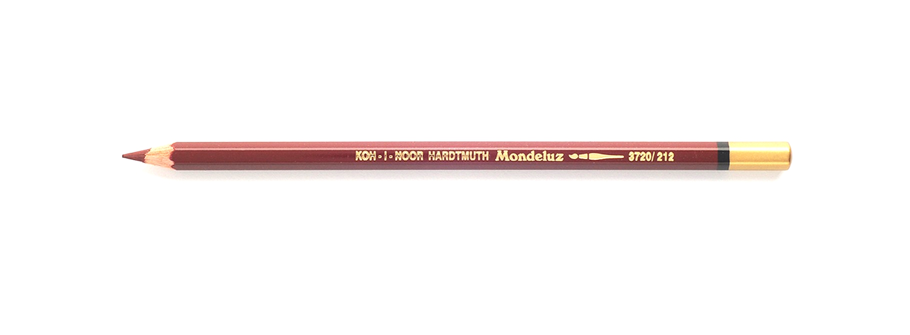 Aquarell- Buntstifte Mondeluz 12 St&#252;ck  - Nr. 212 Caput Mortuum
