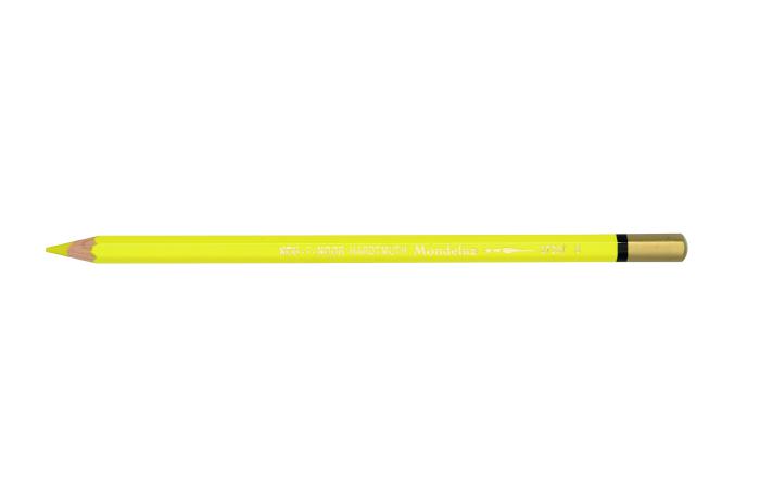 Aquarell- Buntstifte Mondeluz 12 St&#252;ck  - Nr. 3  Chrome Yellow