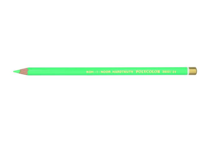 Polycolor- K&#252;nstlerfarbstifte  12 St&#252;ck  - 24 / Pea Green -