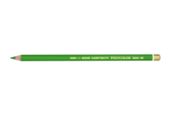 Polycolor- K&#252;nstlerfarbstifte  12 St&#252;ck  - 25 / Meadow Green -