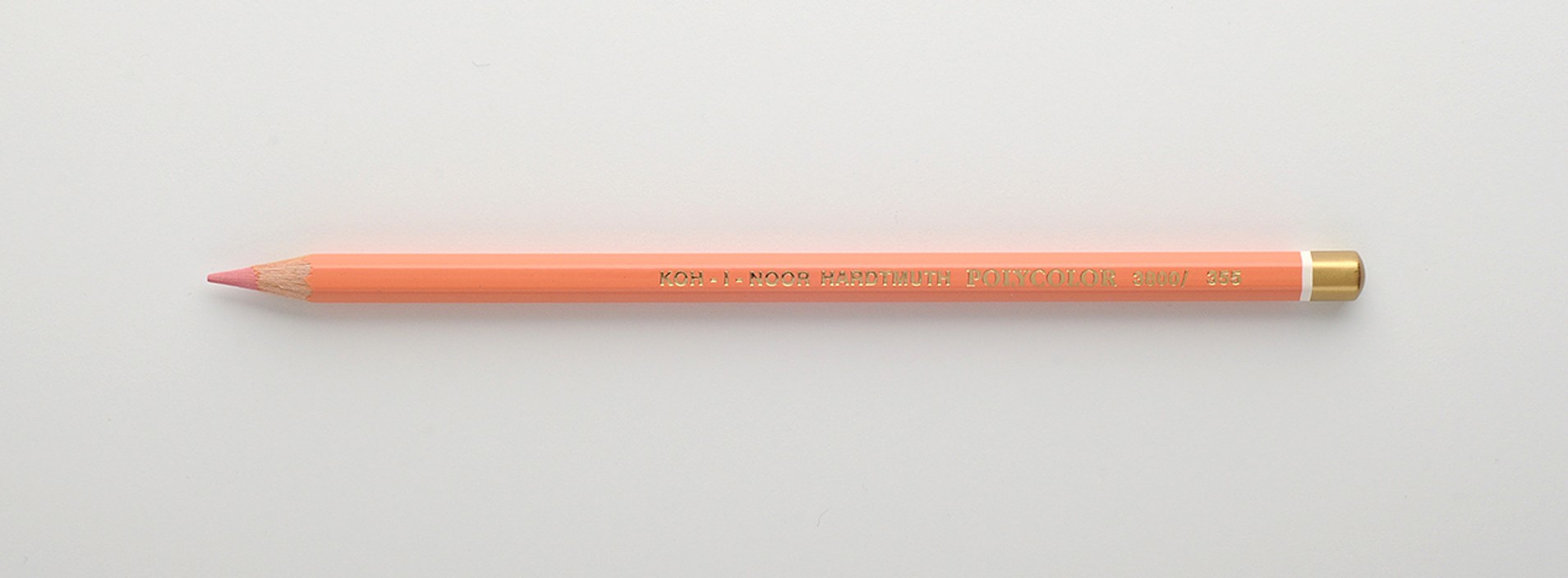 Polycolor- K&#252;nstlerfarbstifte 12 St&#252;ck - 355 /  Peach Orange -