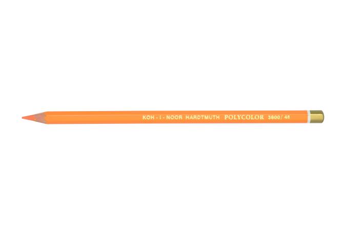 Polycolor- K&#252;nstlerfarbstifte  12 St&#252;ck  - 45 / Light Orange - 