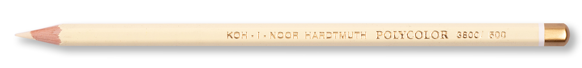 Polycolor- K&#252;nstlerfarbstifte  12 St&#252;ck  - 500 / Ivory Bone  -