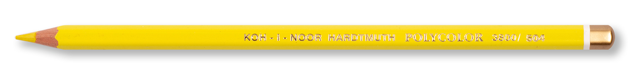 Polycolor- K&#252;nstlerfarbstifte  12 St&#252;ck  - 504 / Lemon Yellow  -