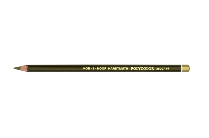 Polycolor- K&#252;nstlerfarbstifte  12 St&#252;ck  - 66 / Raw Umber -