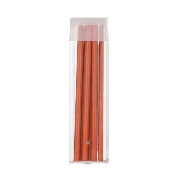 Minen - 3,8 mm Polycolor- Farbminen / Reddish Orange  6er Pack