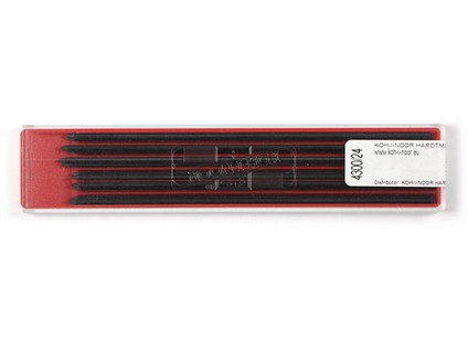 Minen -  2,0 x 120  mm Farbminen -  24 / Schwarz - im 12er Pack