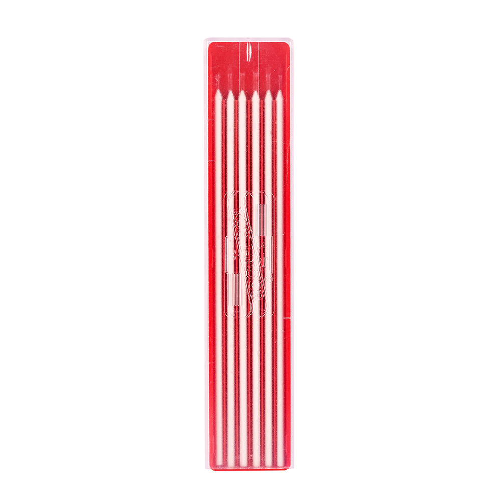 Minen -  Talkum Industriemine  2,5 mm x 120 mm  / Wei&#225; -  im 6er Pack