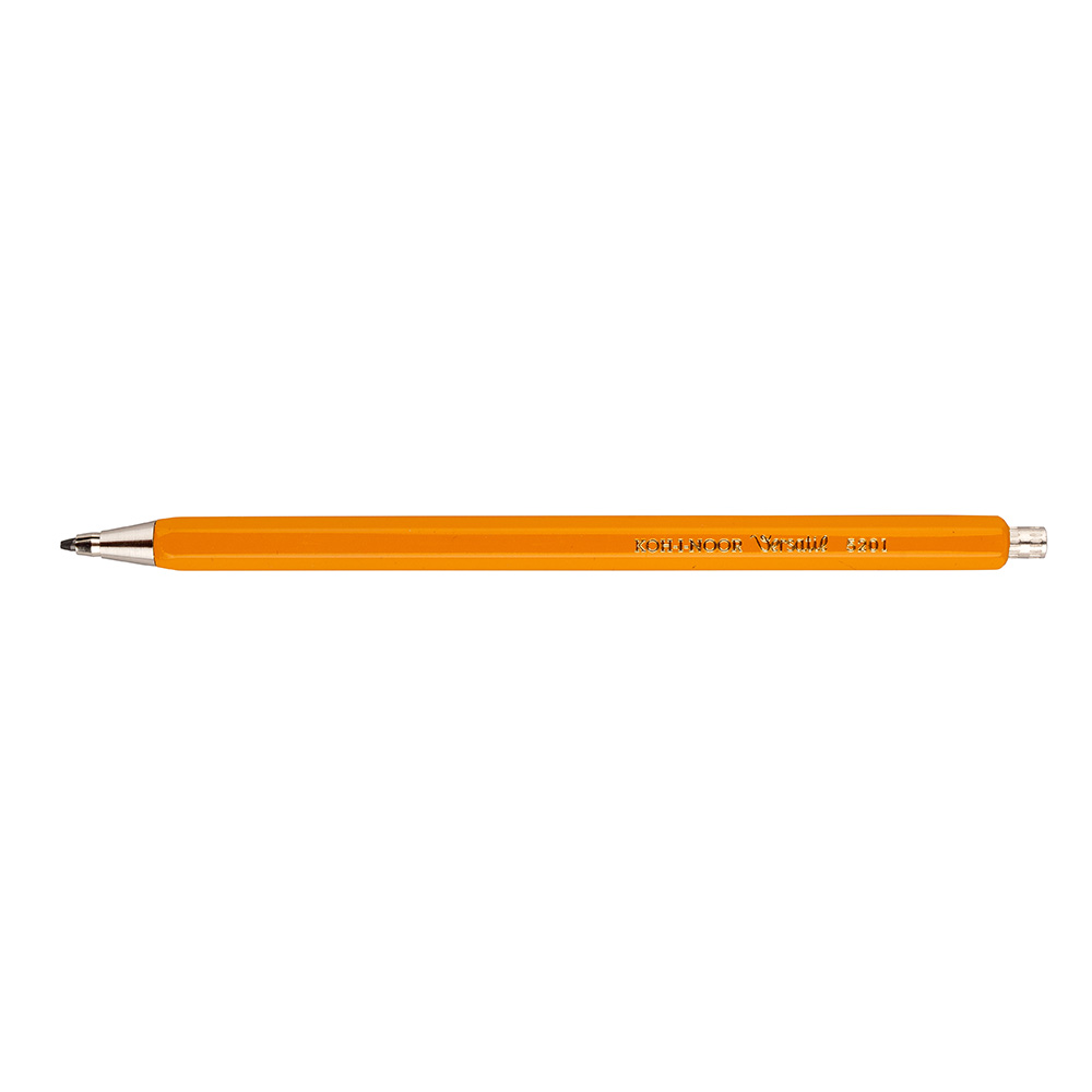 Druckbleistift  Metall &quot; Versatil&quot;  2,0 x 120 mm Mine - Gelb -  mit Minenspitzer  N1004KK