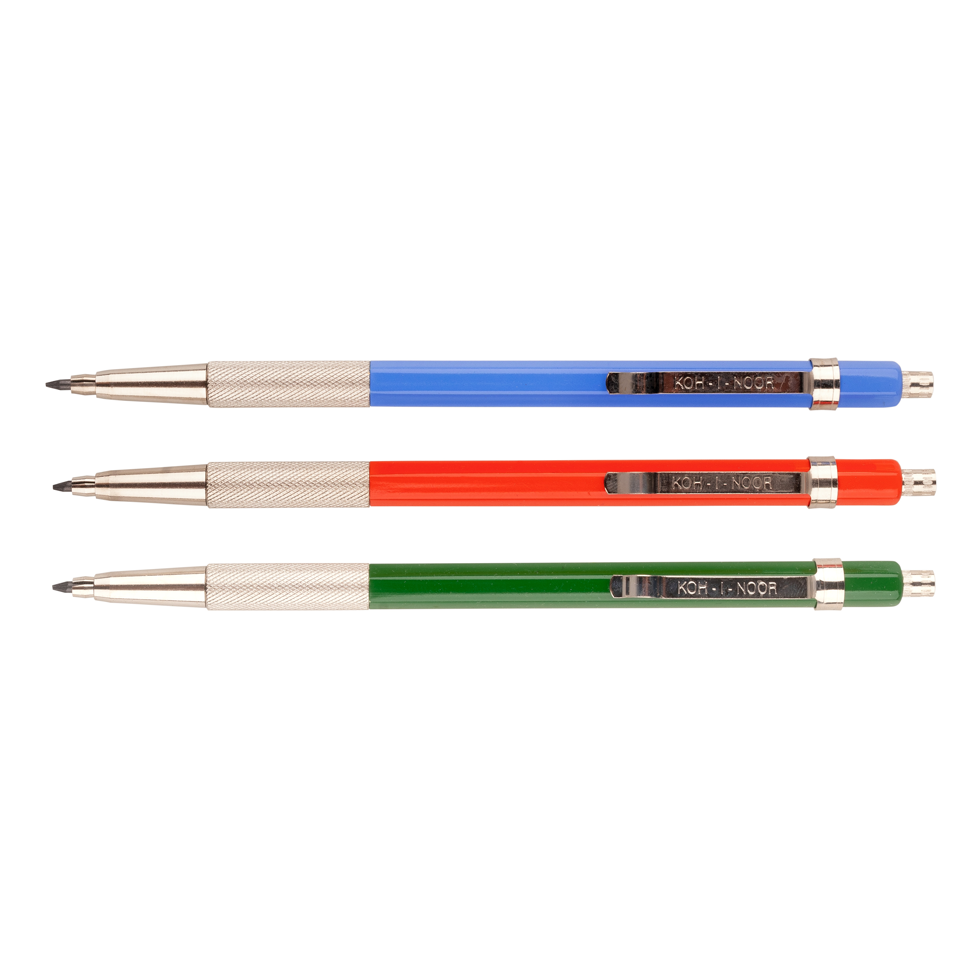 Druckbleistift Metall 2,0 x 120 mm Mine - mit Minenspitzer und Clip
