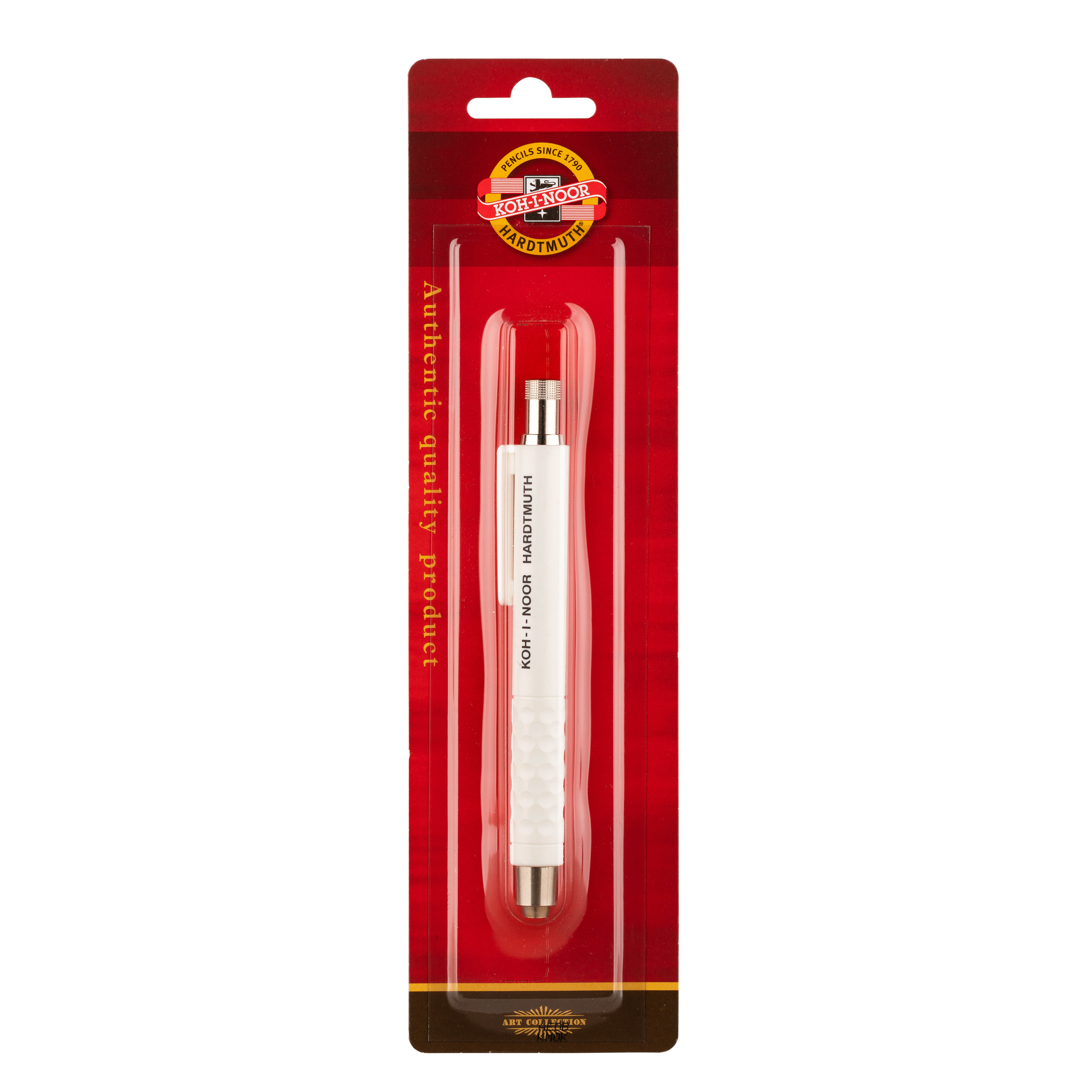 Druckbleistift 5,6 x 115 mm Mine- farblich sortiert - Minenspitzer und Clip ,   im Blister