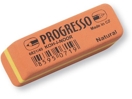 Radiergummi- &quot; Progresso &quot; eckig , im  40er Pack