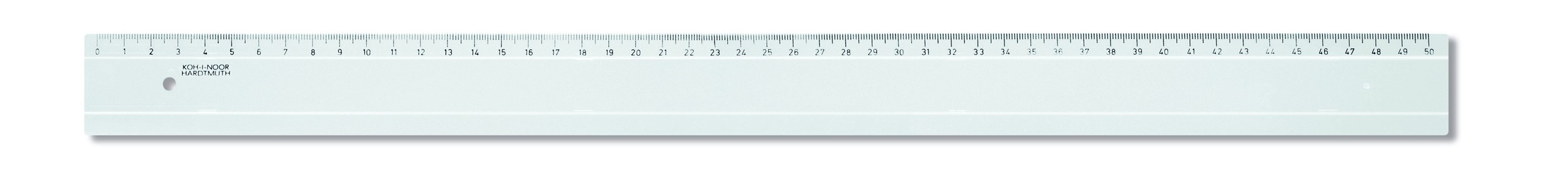 Lineal - Plast 50 cm Skala - Transparent